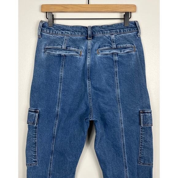 Madewell The '90s Straight Utility Jean in Densmore Wash Size 28 Tomboy Chic Y2K - Picture 11 of 16